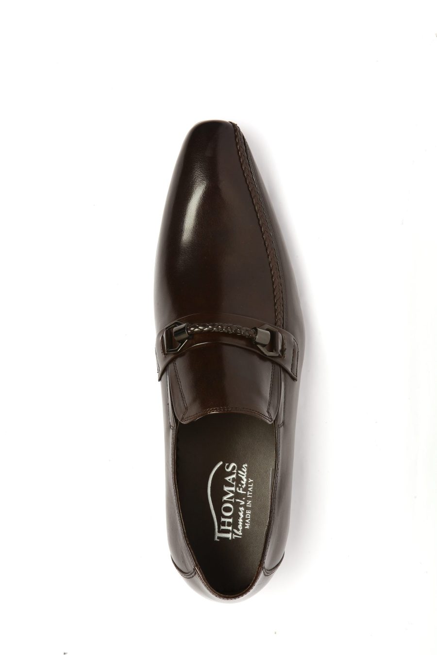 Zapato cuero cafe oscuro 190-8
