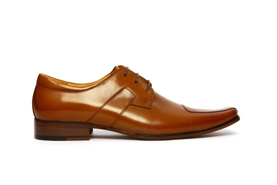Zapato cuero cafe - Imagen 2