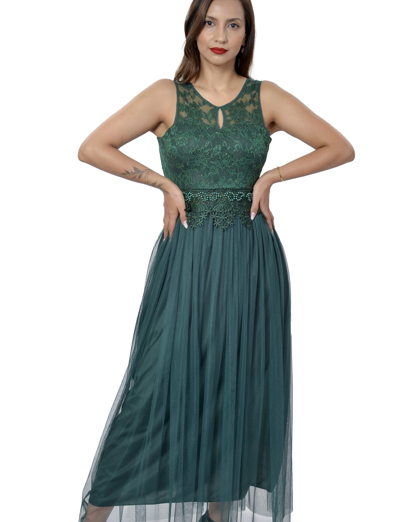 Vestido Isa Verde