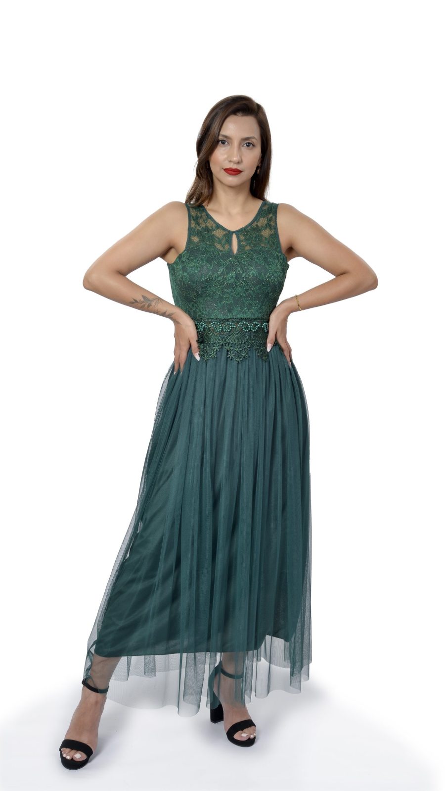 Vestido Isa Verde