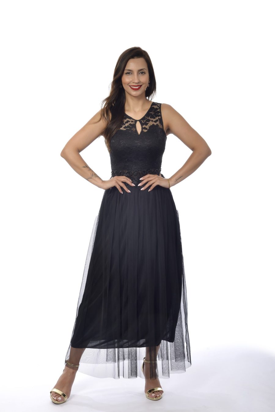 Vestido Isa Negro
